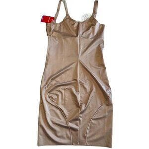 Spanx SmartGrip Open-Bust Small Slip Shapewear With Bonded Panel & Adjustable St